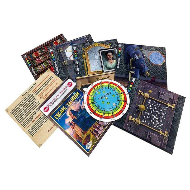 ThinkFun Escape The Room Stargazer's Manor - A Thrilling Escape Room Game in a Box for Ages 10 and Up | Enhances Logical Reasoning | Perfect for Family Game Night | Ideal Gift for Puzzle Lovers - Image 3